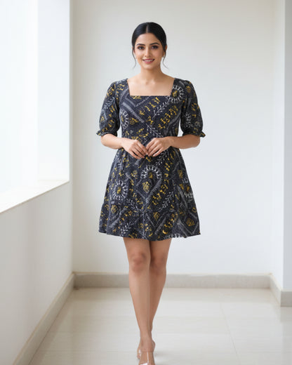 Midnight Bloom Dress