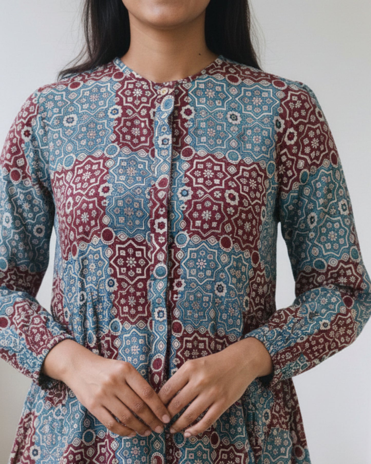 Mandala Short Tiered Dress