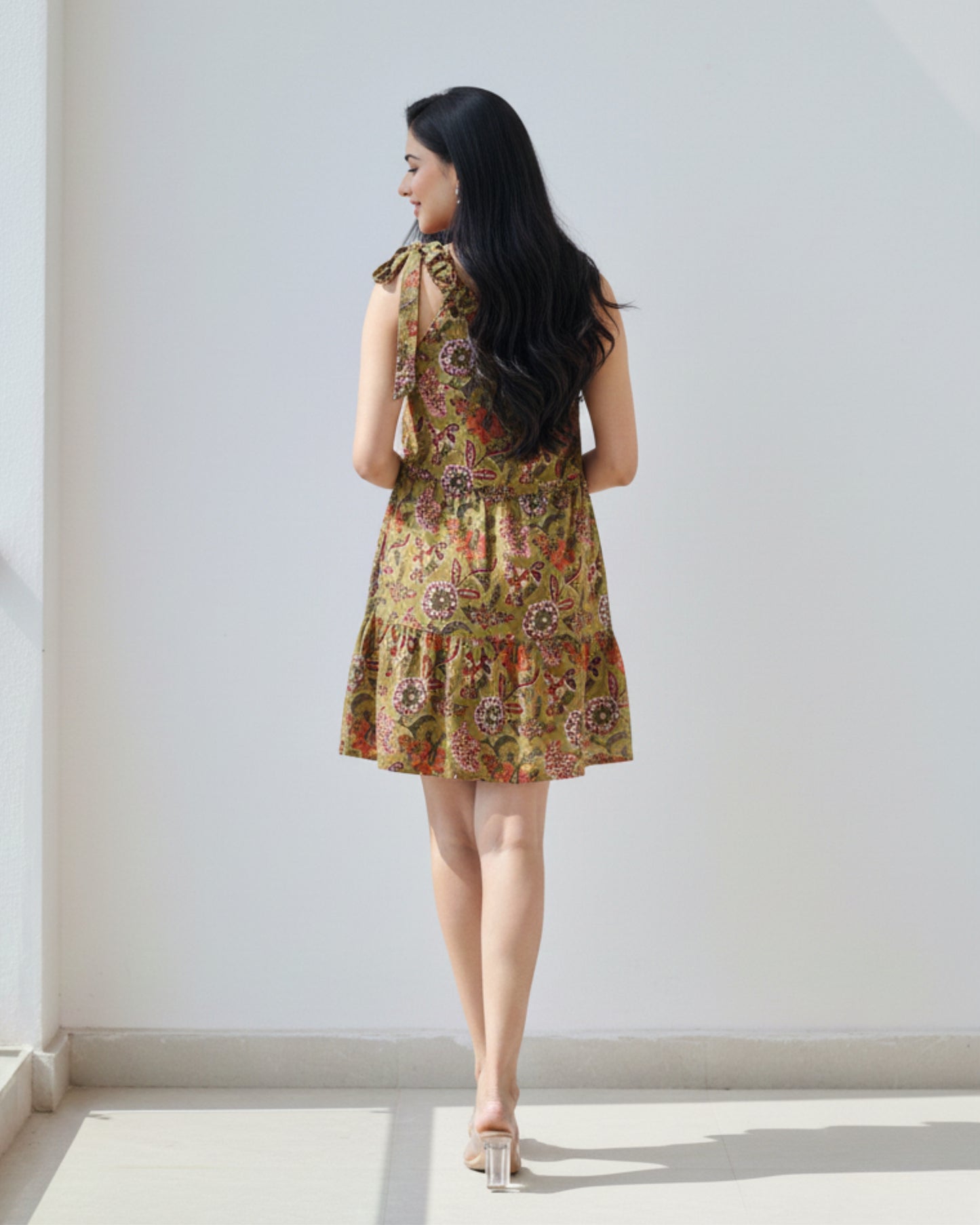 Marigold One-Shoulder Dress