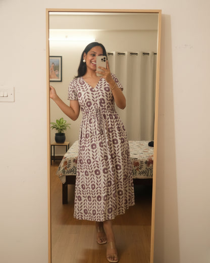 Leah Fit-and-Flare Dress