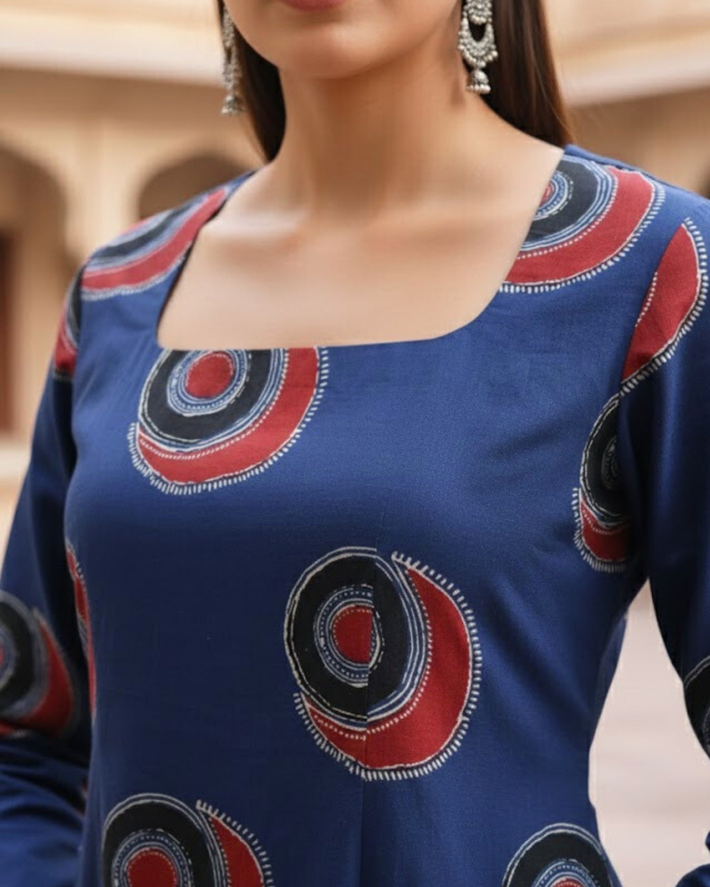 Vaani Sleeved Short Kurti