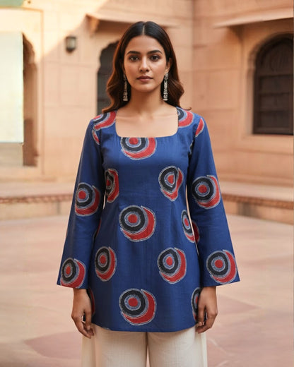 Vaani Sleeved Short Kurti