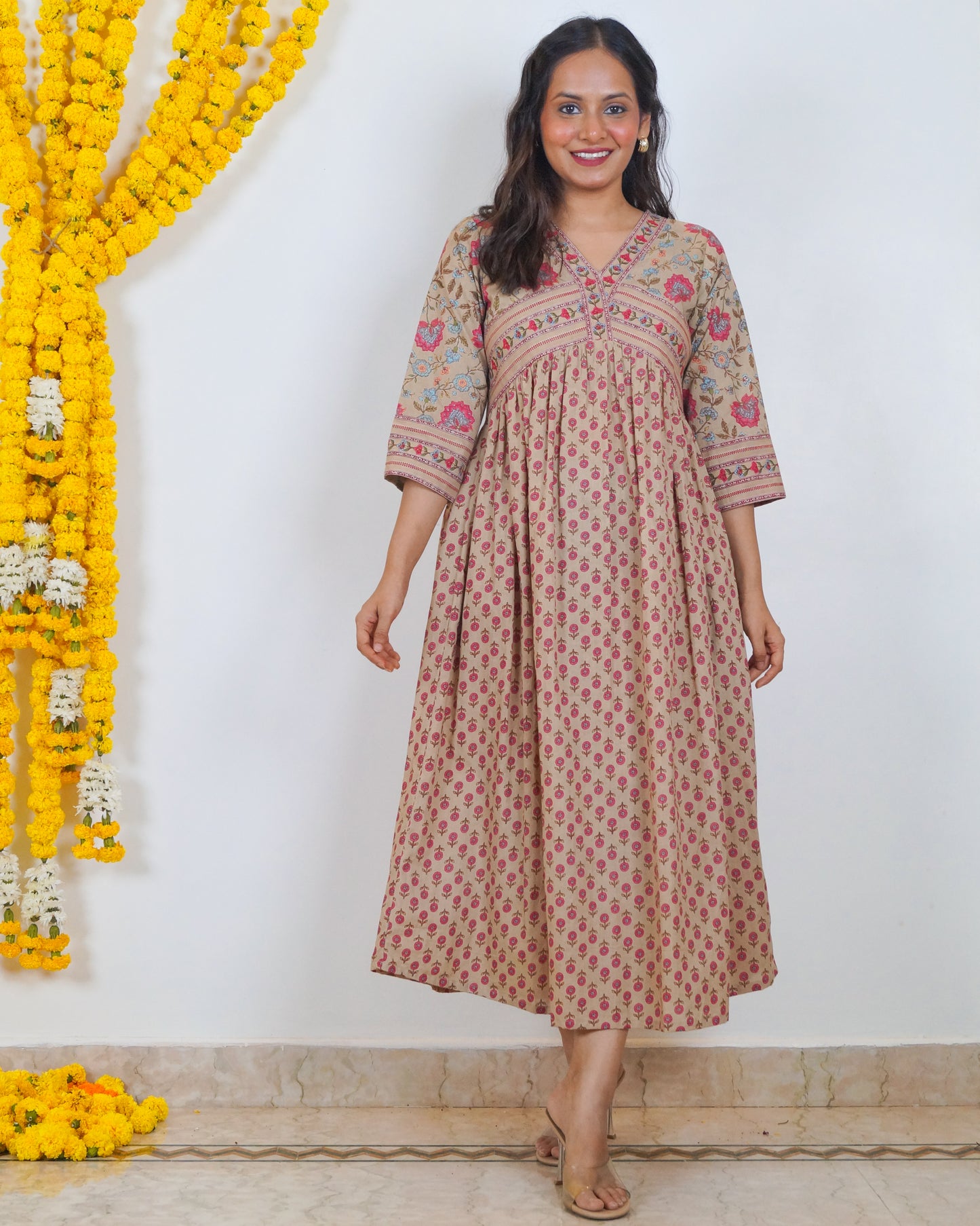 Roohi Cotton Dress