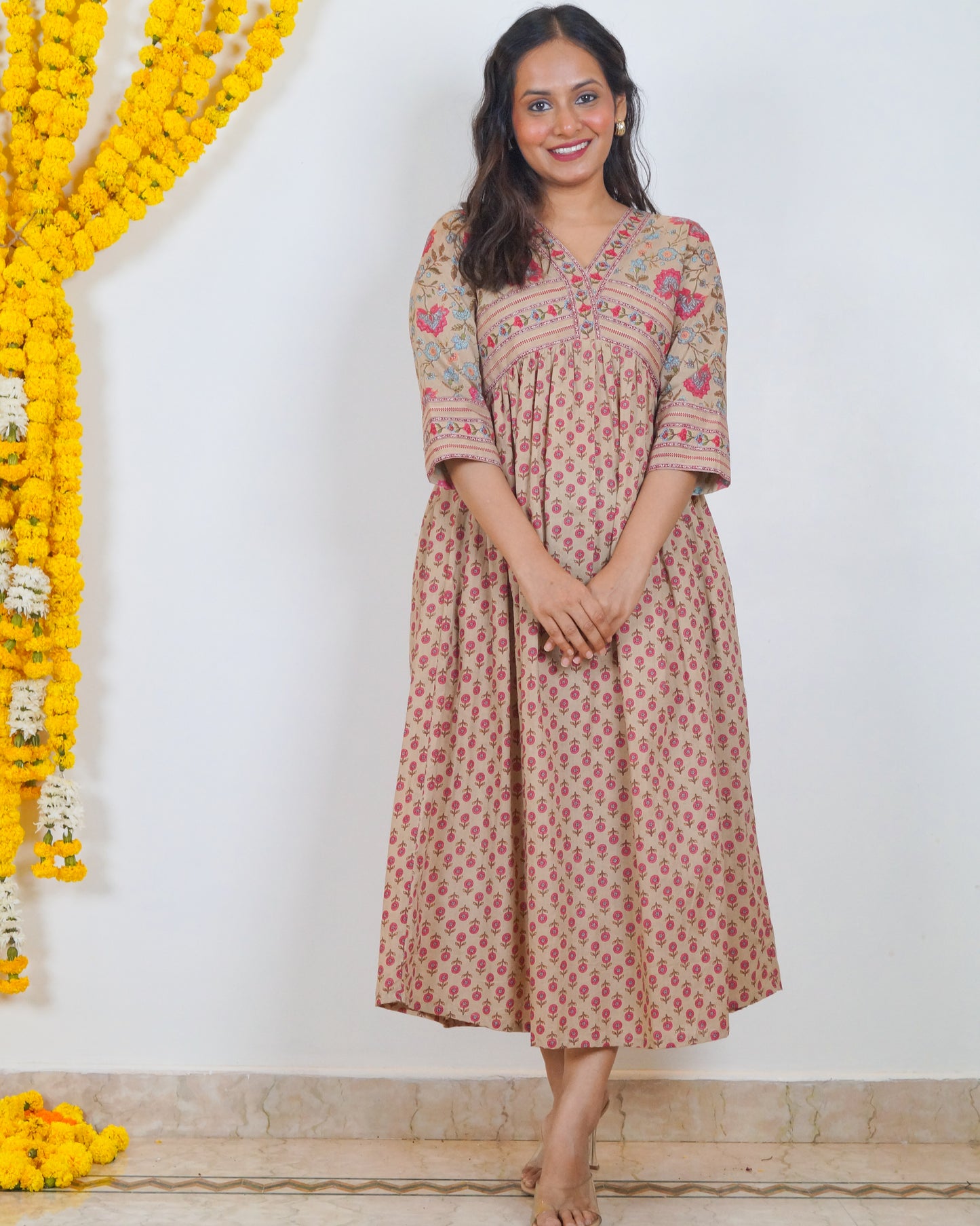 Roohi Cotton Dress