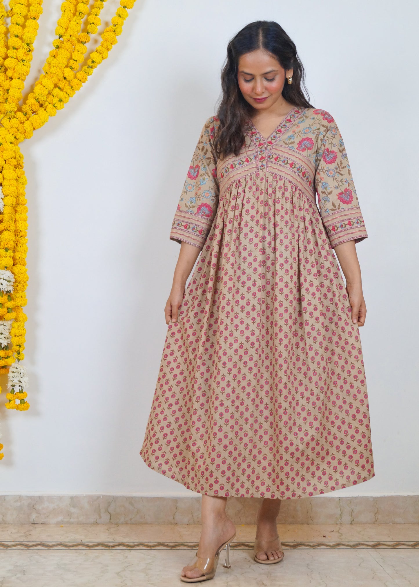 Roohi Cotton Dress