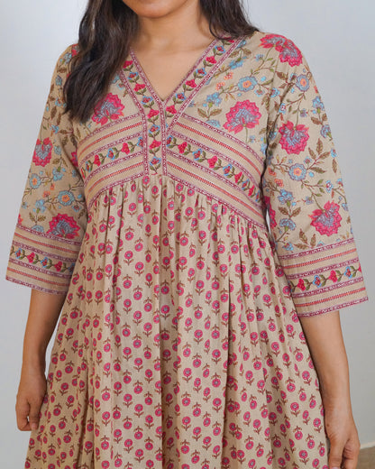 Roohi Cotton Dress