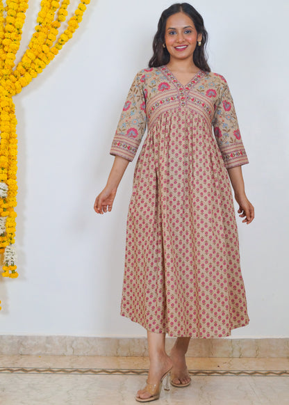 Roohi Cotton Dress