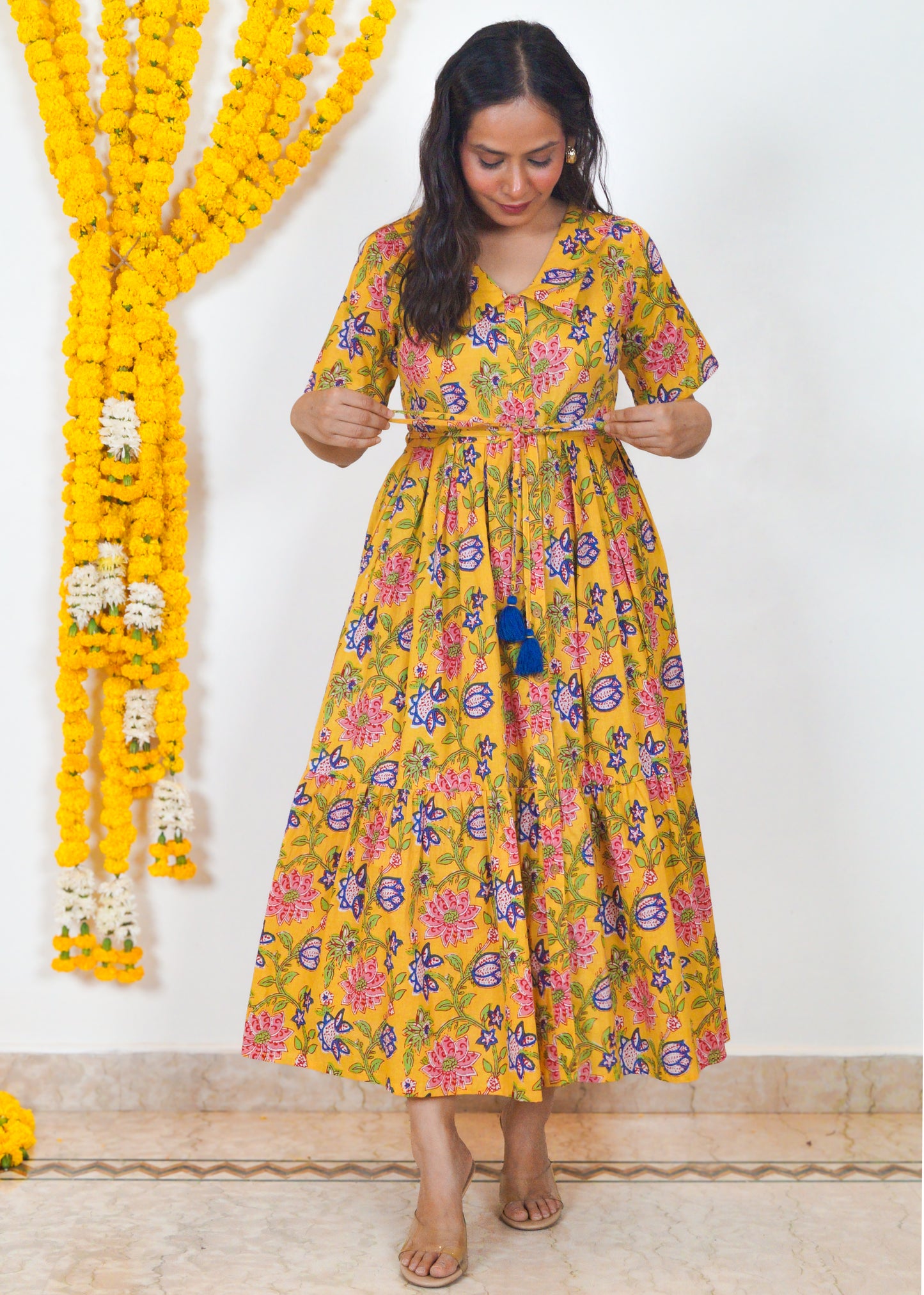 Pushp Priya Cotton Dress