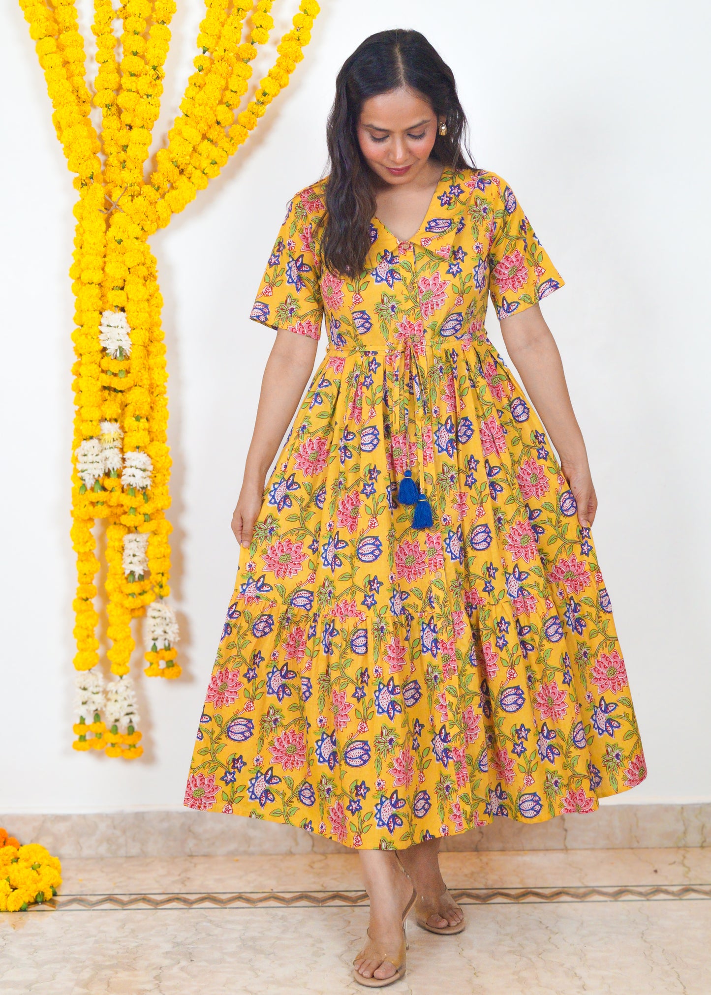 Pushp Priya Cotton Dress