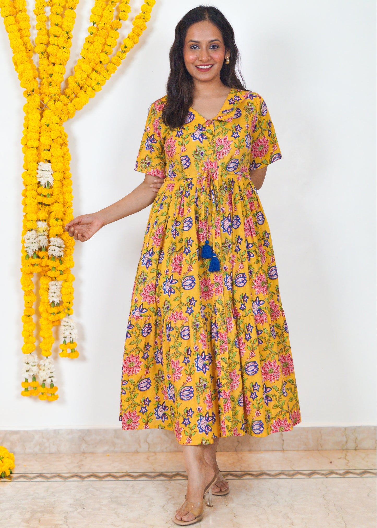 Pushp Priya Cotton Dress