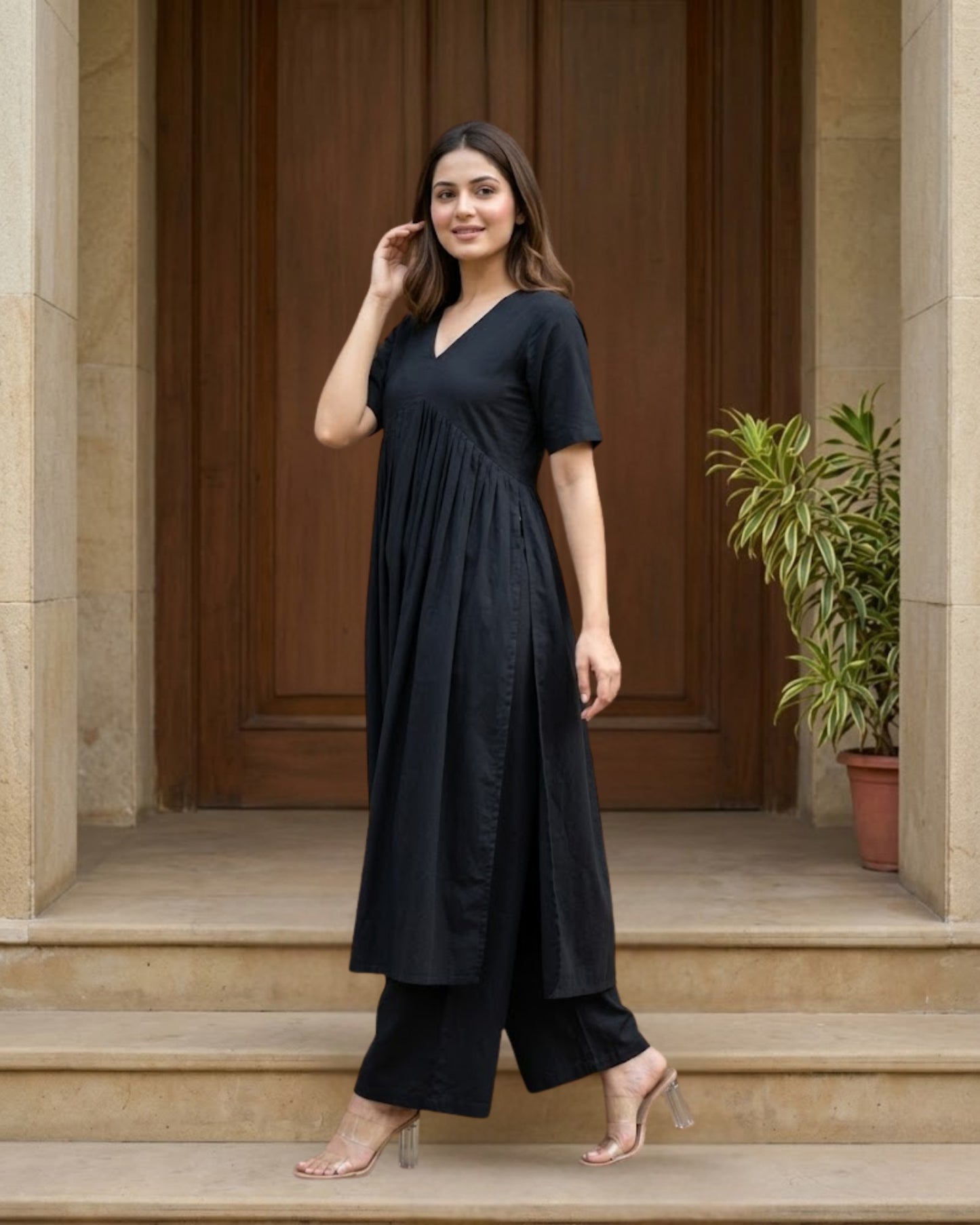 Michelle Cotton Flex Kurta Set