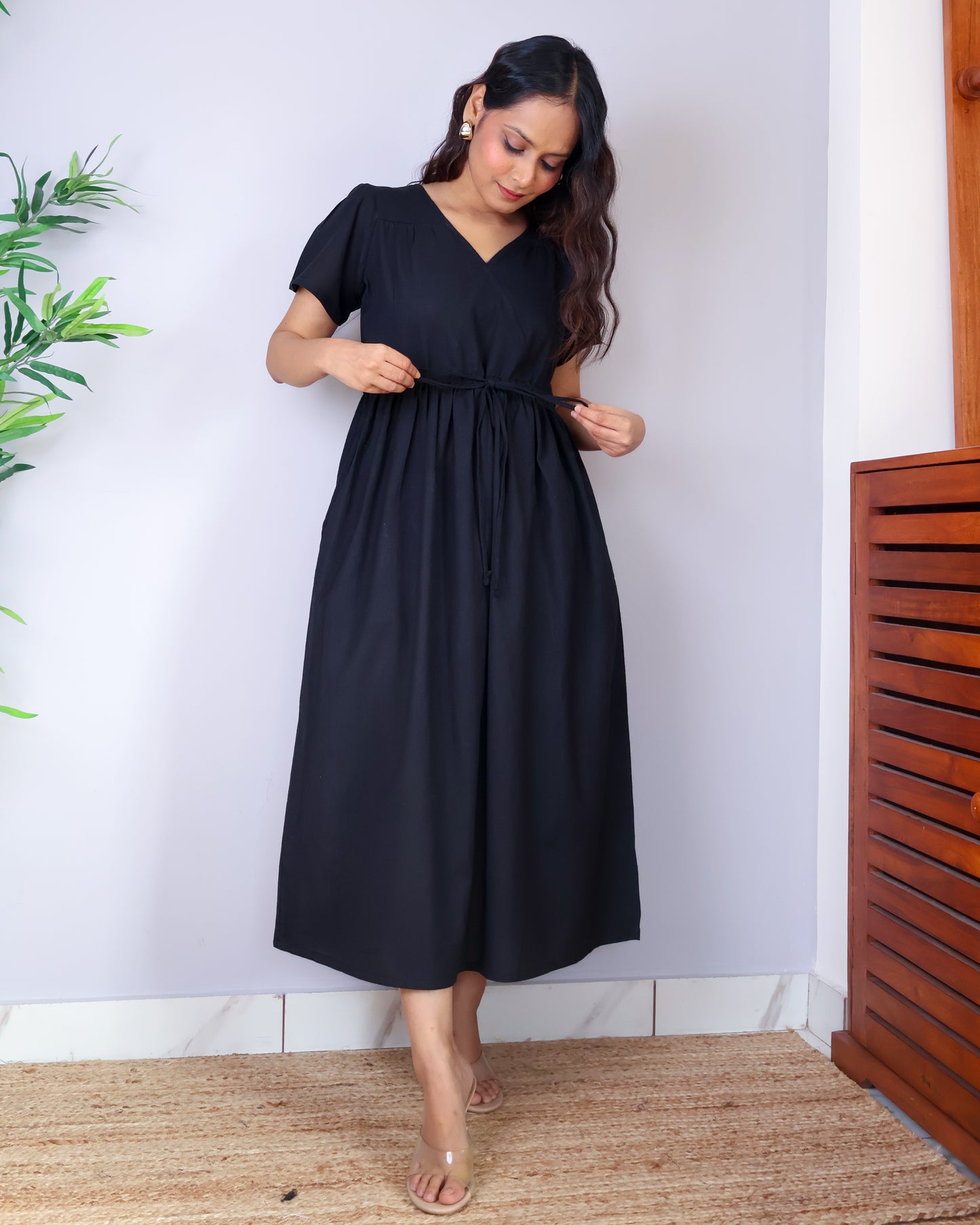 Rebecca Fit-and-Flare Dress