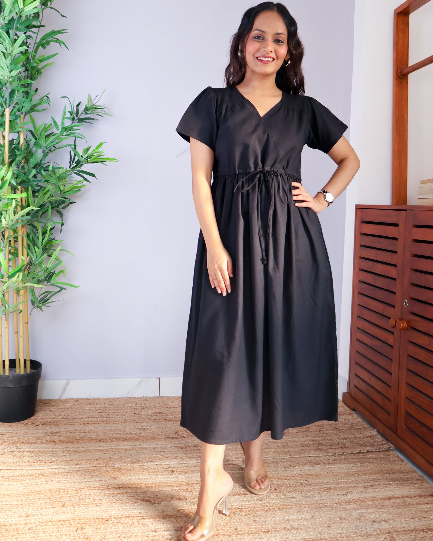 Rebecca Fit-and-Flare Dress