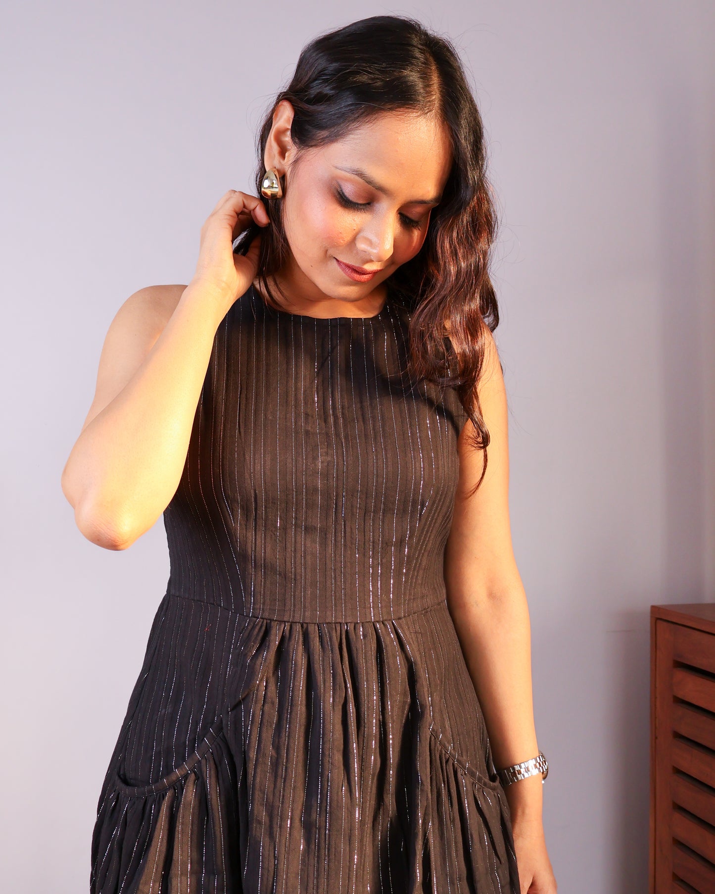 Kashish Fit-and-Flare Dress