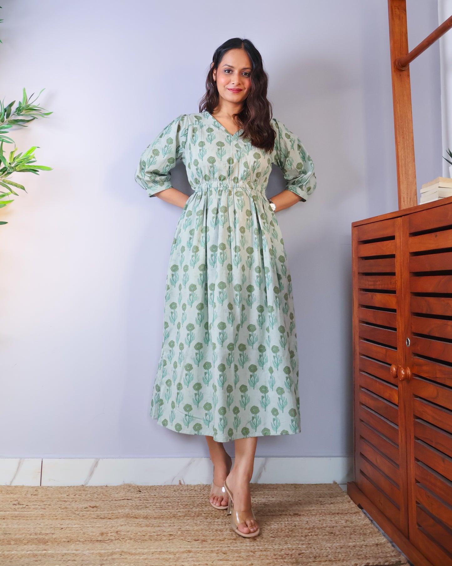 Aanya Fit-and-Flare Dress