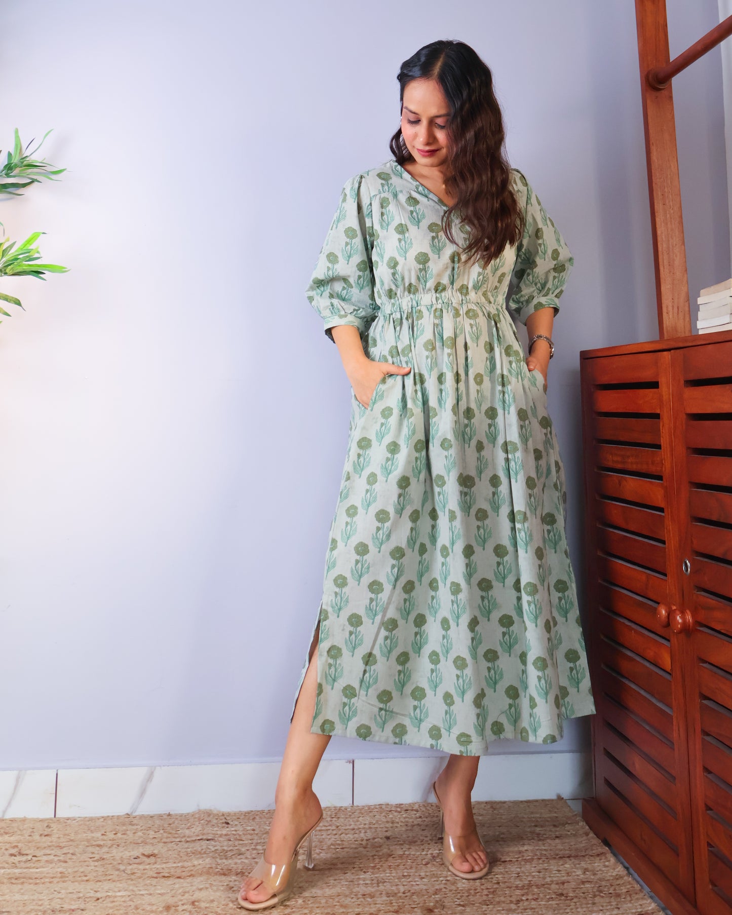 Aanya Fit-and-Flare Dress