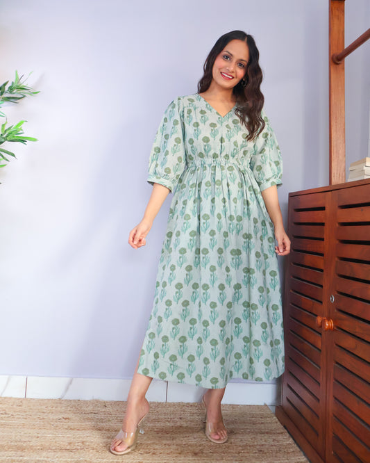 Aanya Fit-and-Flare Dress