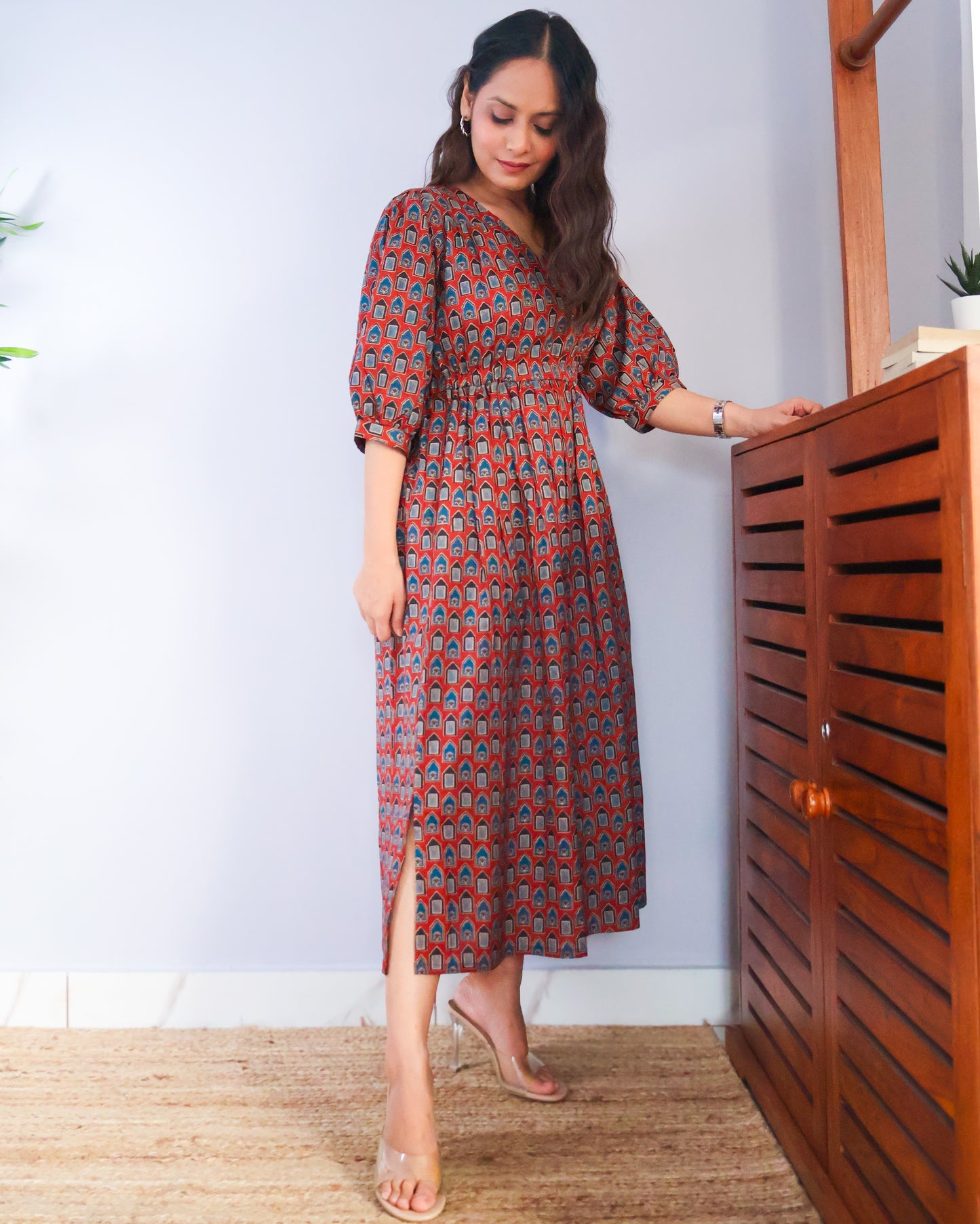 Myra Fit-and-Flare Dress