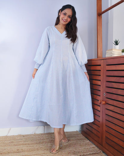 Skyler Flared Cotton Dress