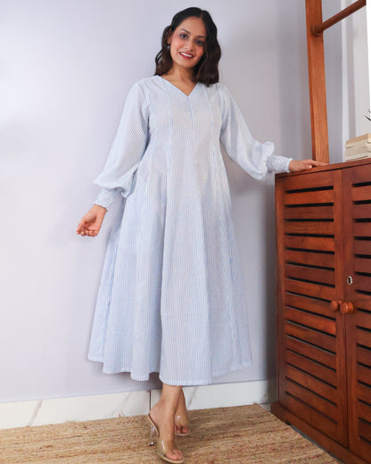 Skyler Flared Cotton Dress