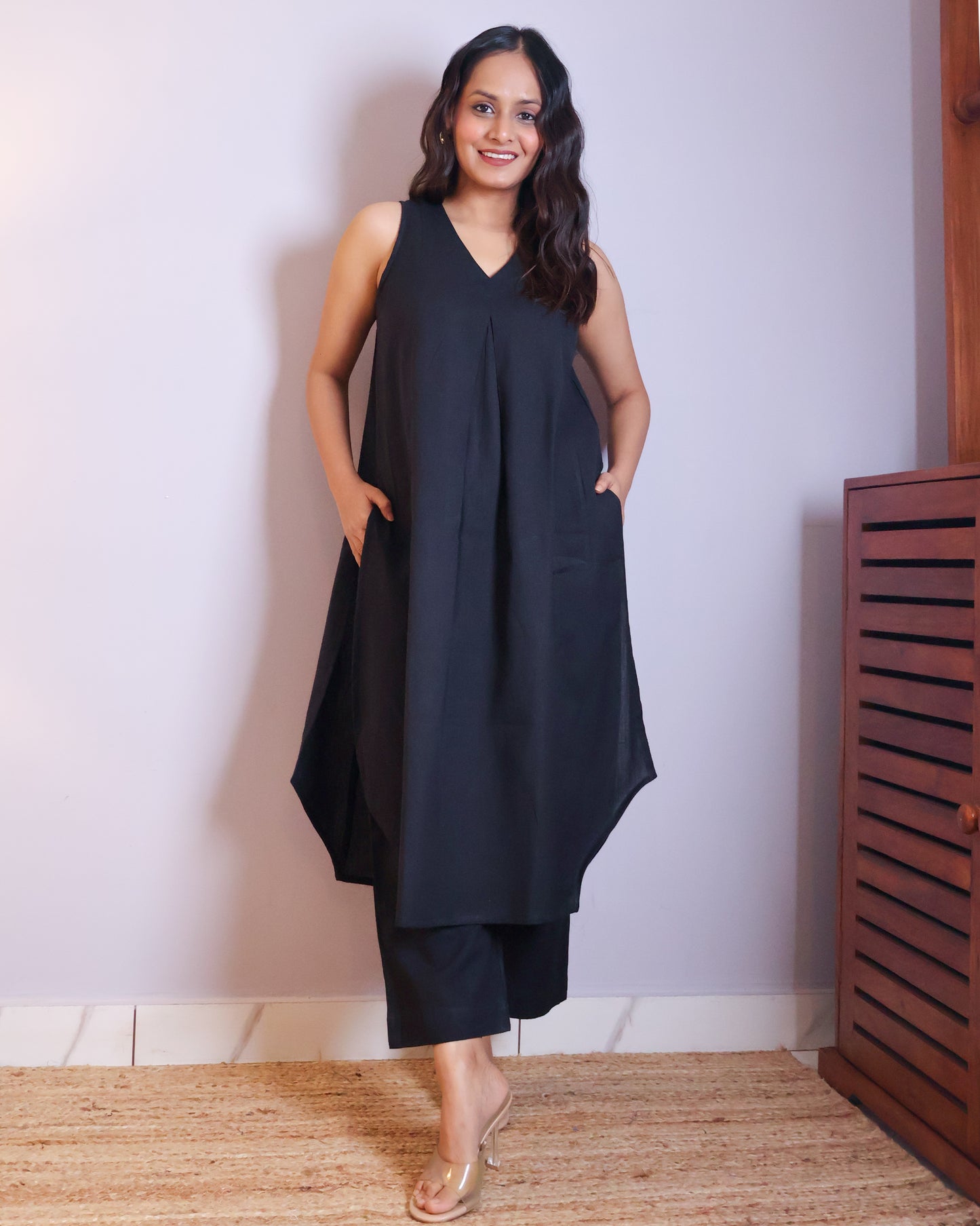 Rebecca Cotton Kurta Set