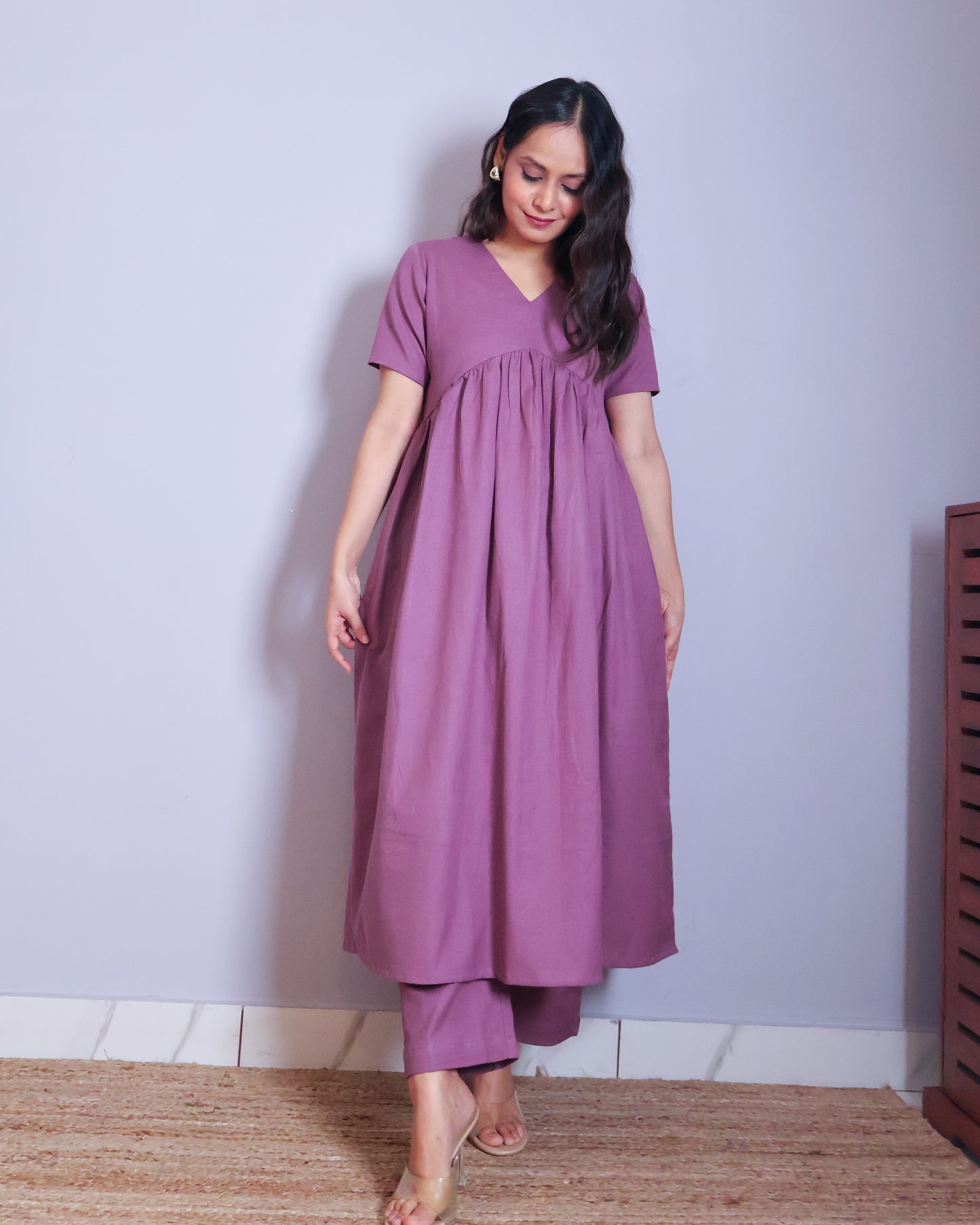 Andrea Cotton Kurta Set