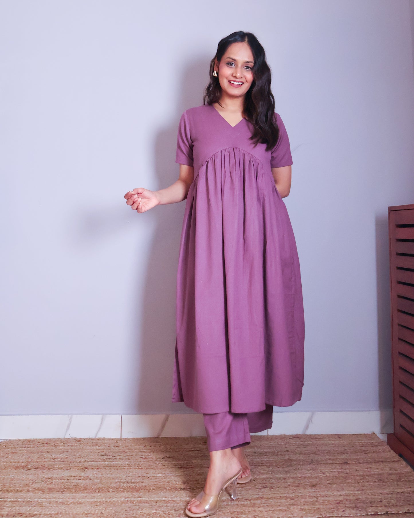 Andrea Cotton Kurta Set