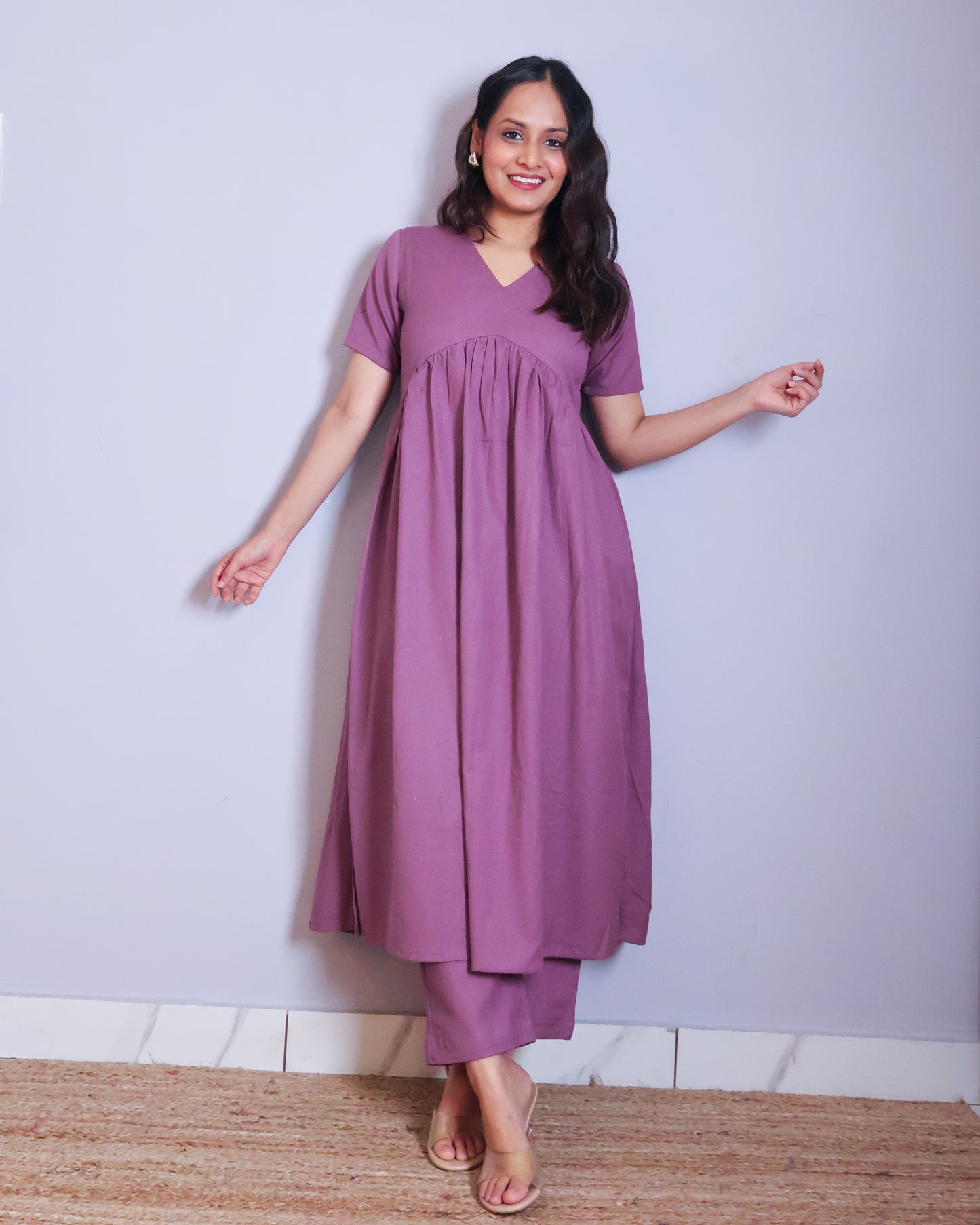 Andrea Cotton Kurta Set