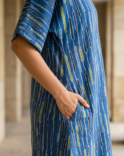Skye Blue Shirt Dress